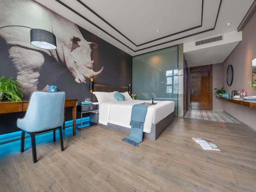 Xana Hotelle-Hotel Luzhou Baizitu Square מראה חיצוני תמונה